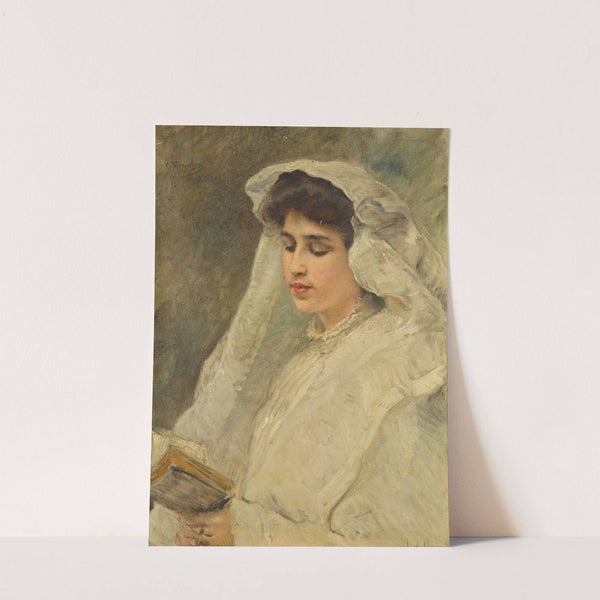 Woman Reading by Konstantin Egorovich Makovsky