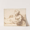 Woman Reading by Rembrandt van Rijn