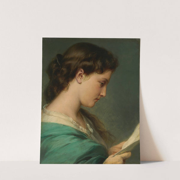 Woman Reading a Letter (1860) by Franz Xaver Winterhalter