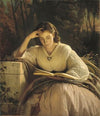 Woman Reading, Portrait of the Artist’s Wife