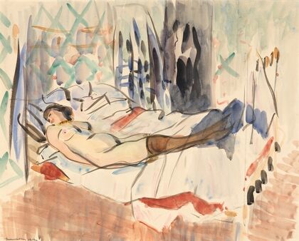 Woman Resting