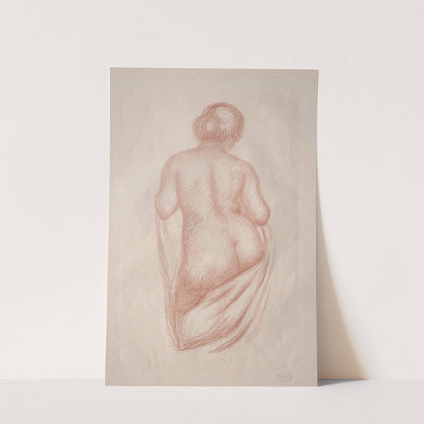 Woman Seen from the Back (1900–1941) by Aristide Maillol