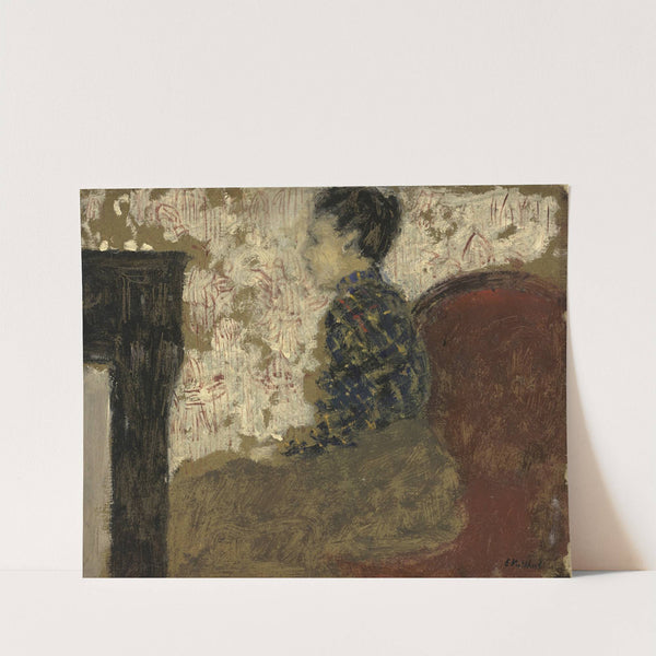 Woman Sitting by the Fireside (c. 1894) by Édouard Vuillard