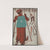 Woman skiing, with backpack by Ole Christoffer Thorkelsen