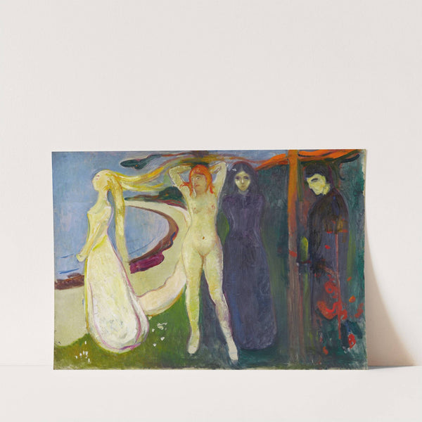 Woman. Sphinx (1894) by Edvard Munch