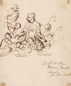 Woman Surrounded by Children