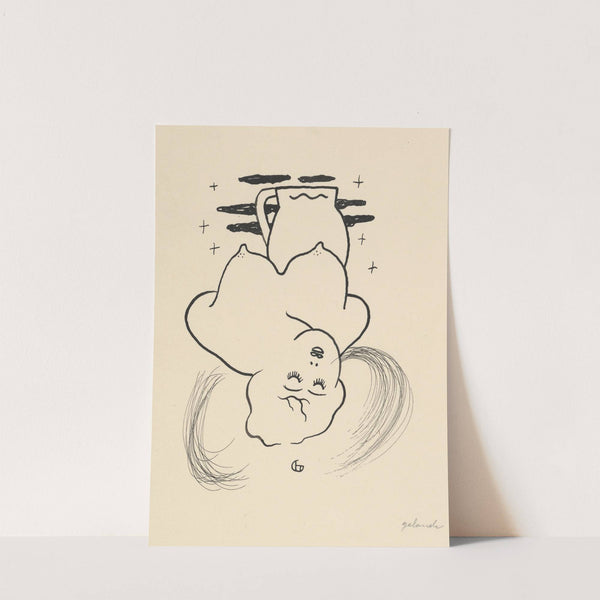 Woman with a jug by Mikuláš Galanda