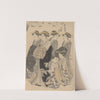 Woman with Attendants (late 18th century – ca. 1806) by Kitagawa Utamaro