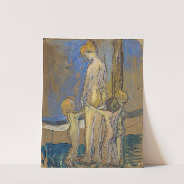 Woman with Children (1907) by Edvard Munch
