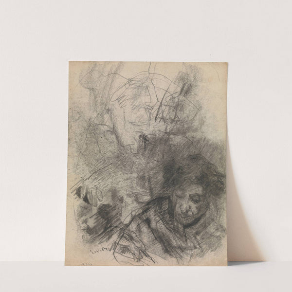 Woman with Downcast Gaze by James Ensor