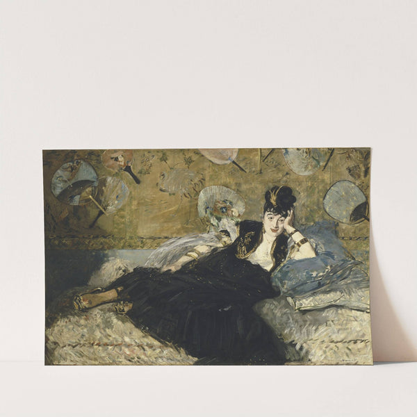 Woman With Fans (1873) by Édouard Manet