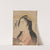 Woman with Headdress and Muff (late 18th century – ca. 1806) by Kitagawa Utamaro