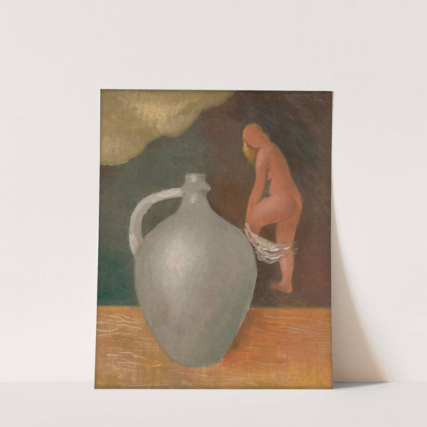 Woman with Jar by Mikuláš Galanda