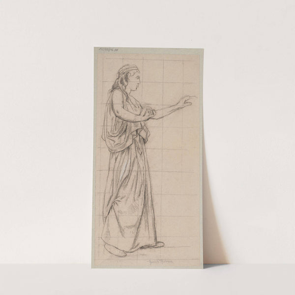 Woman with Outstretched Hands (1890) by Hans Thoma