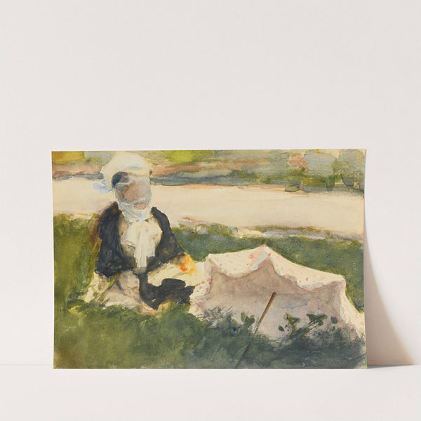 Woman With Parasol by John Singer Sargent