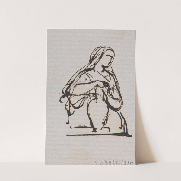 Woman with Pitcher by Nicaise De Keyser