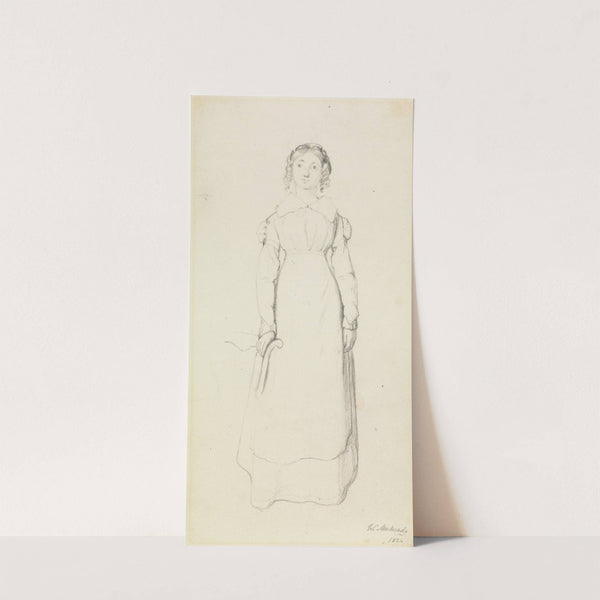 Woman with Ringlets, Standing (1824) by William Mulready