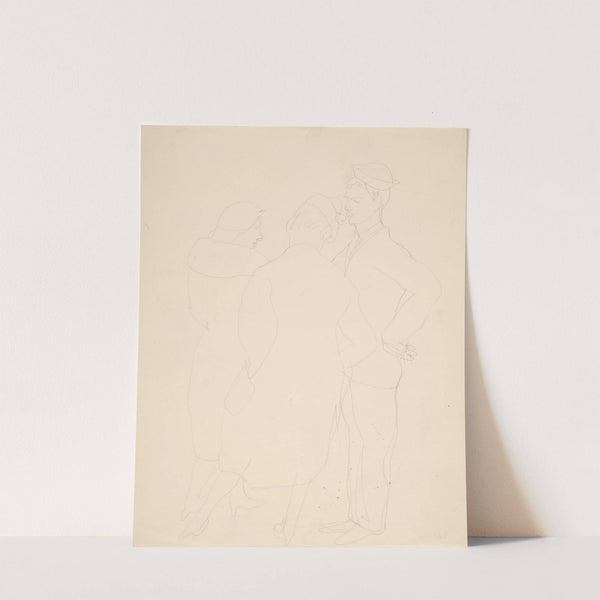 Woman with Two Sailors by Charles Demuth