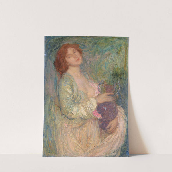 Woman with Vase by Edmond Francois Aman-Jean