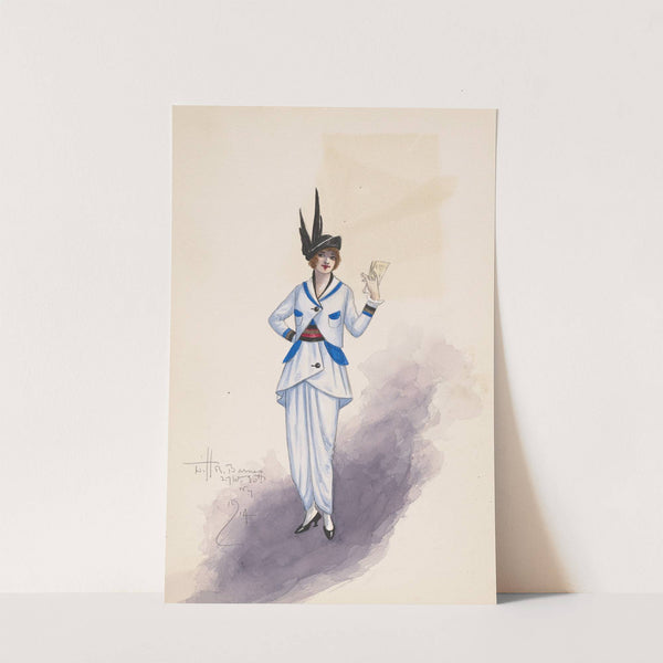 Woman’s costume (1914) by Will R. Barnes