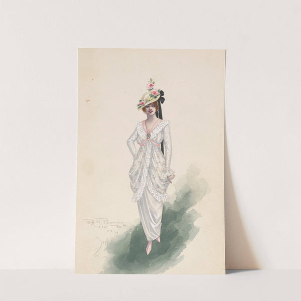 Woman’s costume (1914) by Will R. Barnes