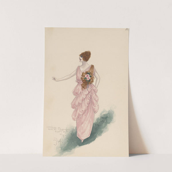 Woman’s costume (1914) by Will R. Barnes