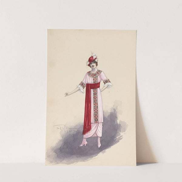 Woman’s costume (1914) by Will R. Barnes