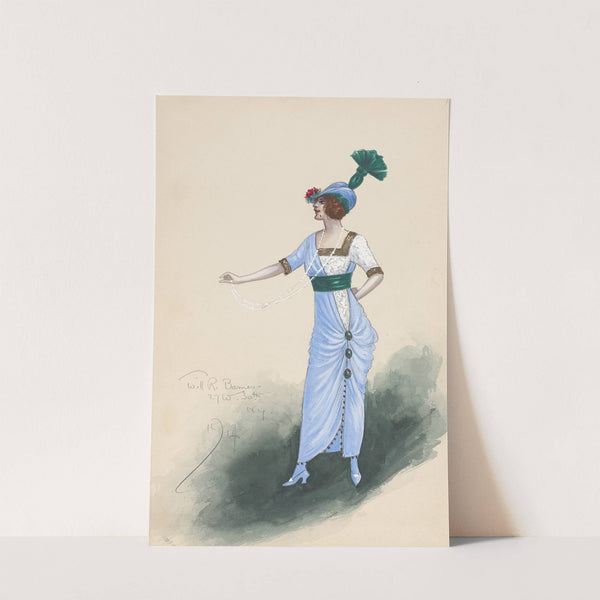 Woman’s costume (1914) by Will R. Barnes