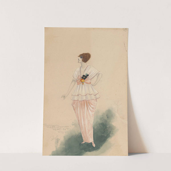 Woman’s costume (1914) by Will R. Barnes