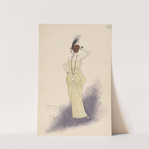 Woman’s costume (1914) by Will R. Barnes