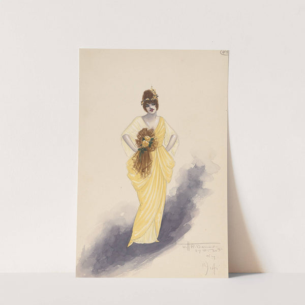 Woman’s costume (1914) by Will R. Barnes