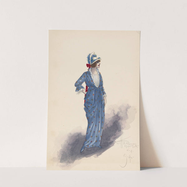 Woman's costume by Will R. Barnes