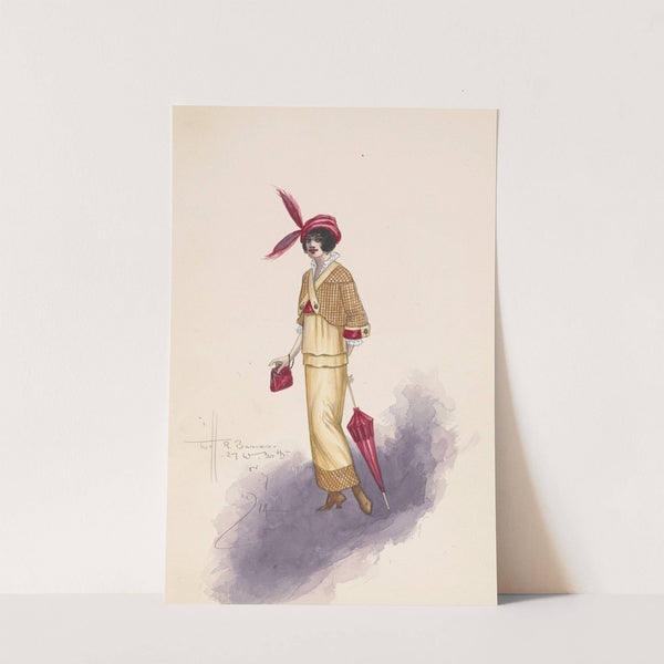 Woman's costume by Will R. Barnes