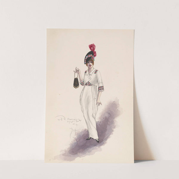 Woman's costume by Will R. Barnes
