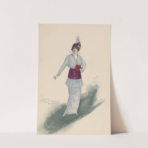 Woman’s costume (1914) by Will R. Barnes