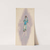 Woman's costume; Short blue dress, 3 by Will R. Barnes