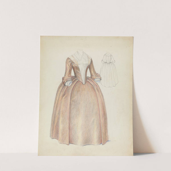 Woman’s Dress (c. 1940) by Jessie M. Benge