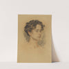 Woman’s head (1931) by Josef Engelhart