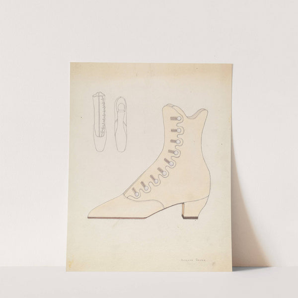 Woman's Shoe by Roberta Spicer