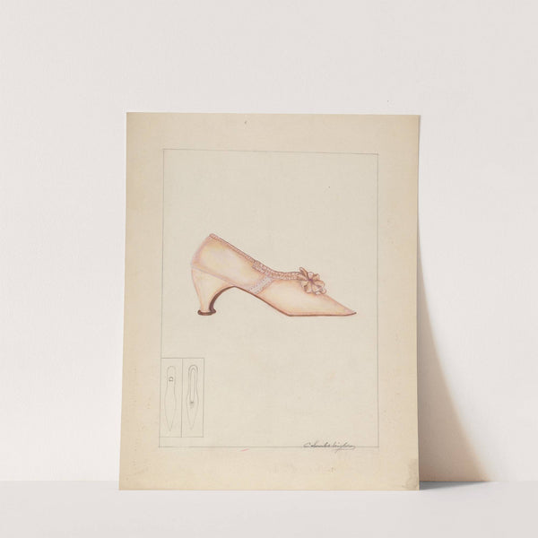 Woman's Shoe by Columbus Simpson