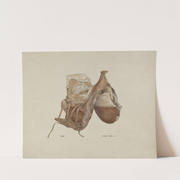 Woman's Side Saddle by Lyman Young