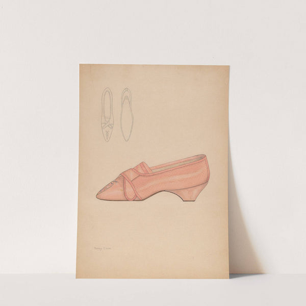 Woman's Slipper by Nancy Crimi
