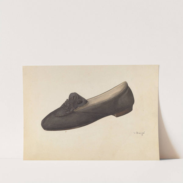 Woman's Slipper by Virginia Berge