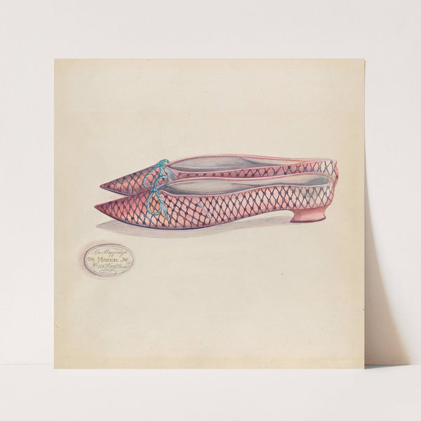 Woman’s Slipper (c. 1936) by Ella Josephine Sterling