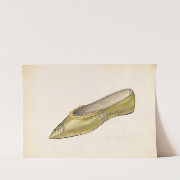 Woman’s Slipper (1935-1942) by Jean Peszel
