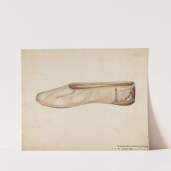 Woman's Slippers by Edna C. Rex