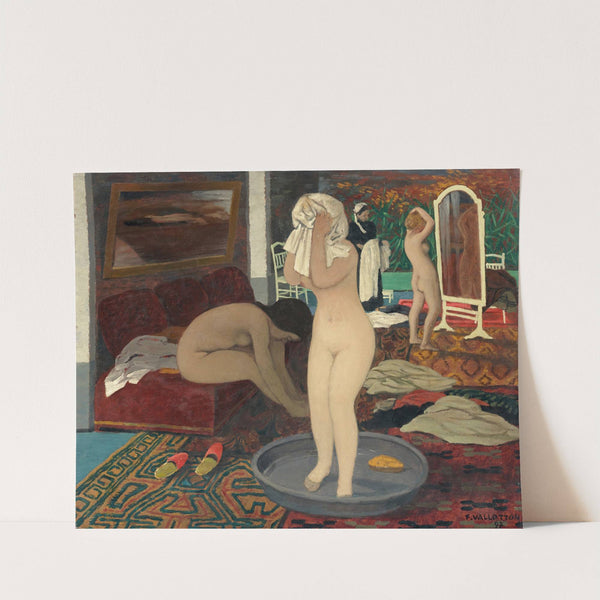 Women At Their Toilette (1897) by Félix Vallotton