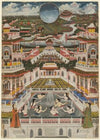 Women bathing before an architectural panorama (c. 1765)