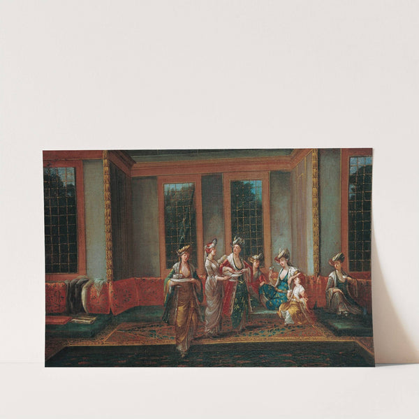 Women Drinking Coffee by Jean Baptiste Vanmour