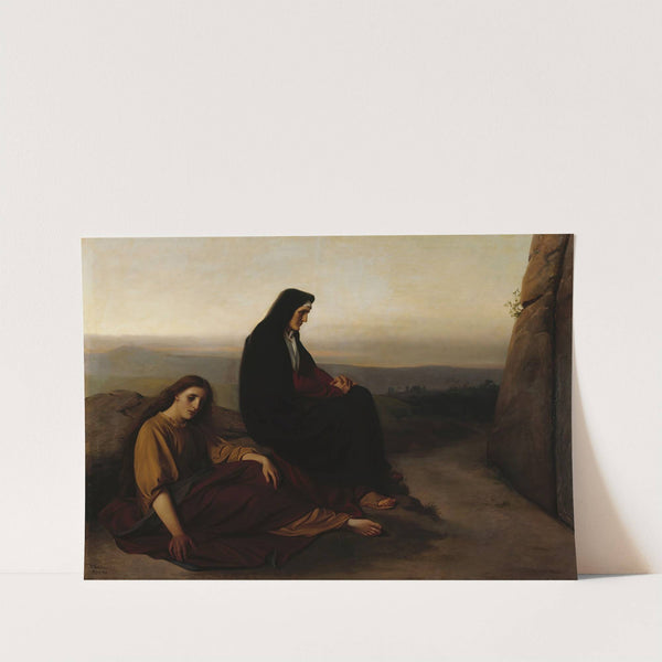 Women Mourning At Christ’s Grave by Victorine Nordenswan